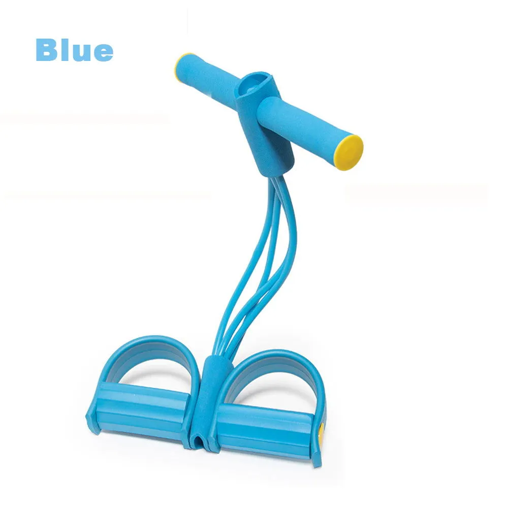 ( বুলু কালার ) High Quality Multifunctional Foot Paddle Pull Rope Blue