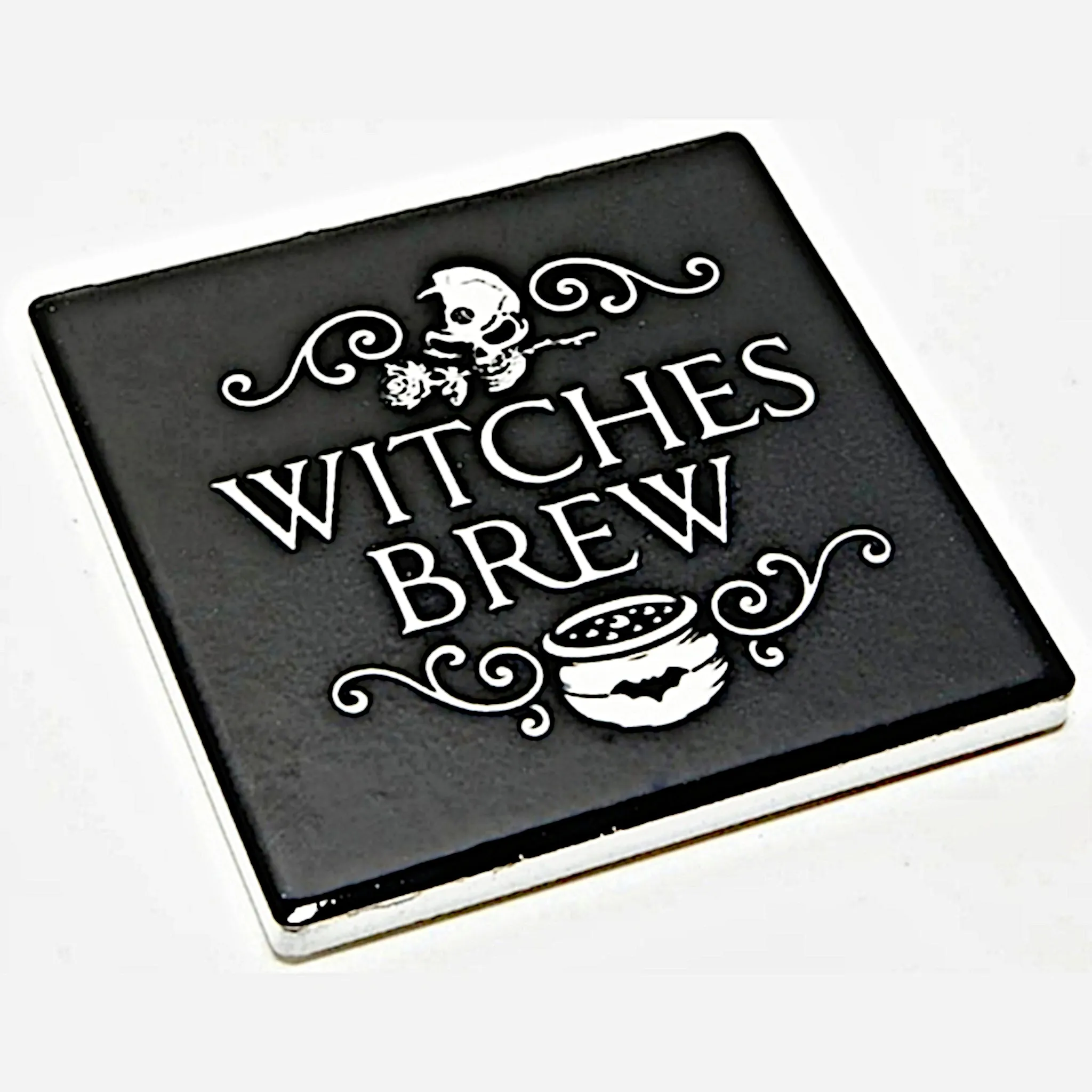 Alchemy Gothic Witches Brew High-Quality Ceramic Coaster