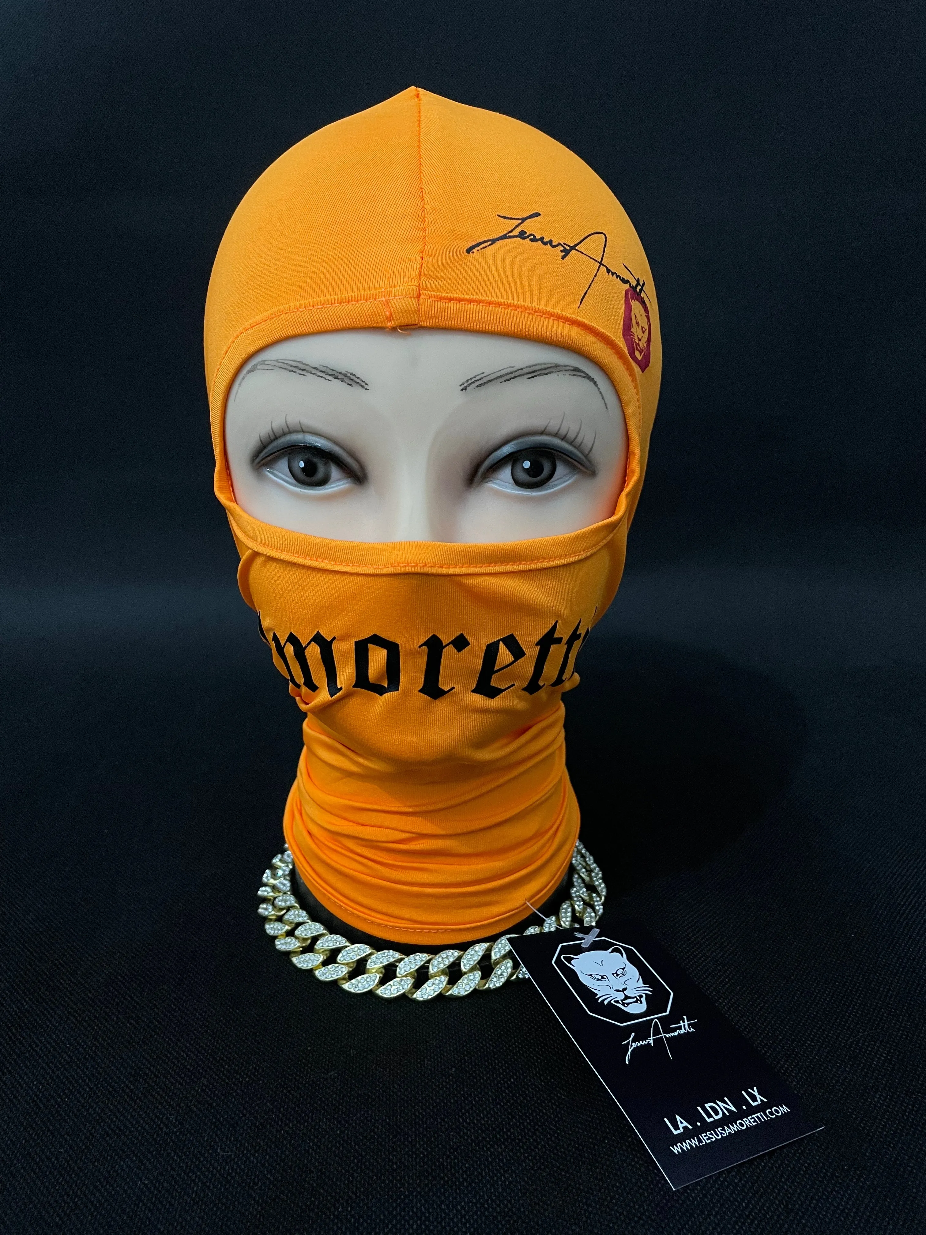 Balaclava Amoretti Laranja