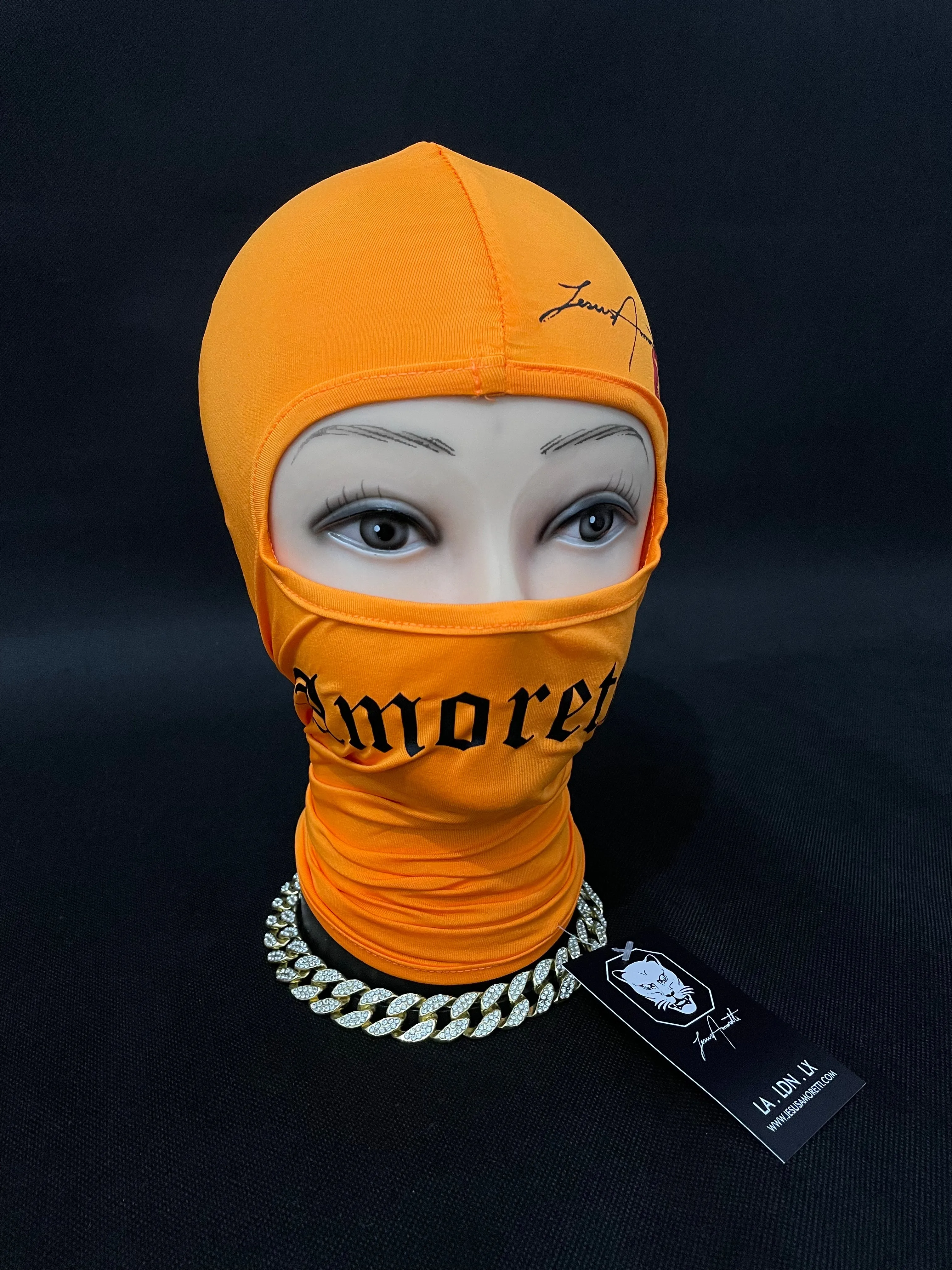 Balaclava Amoretti Laranja