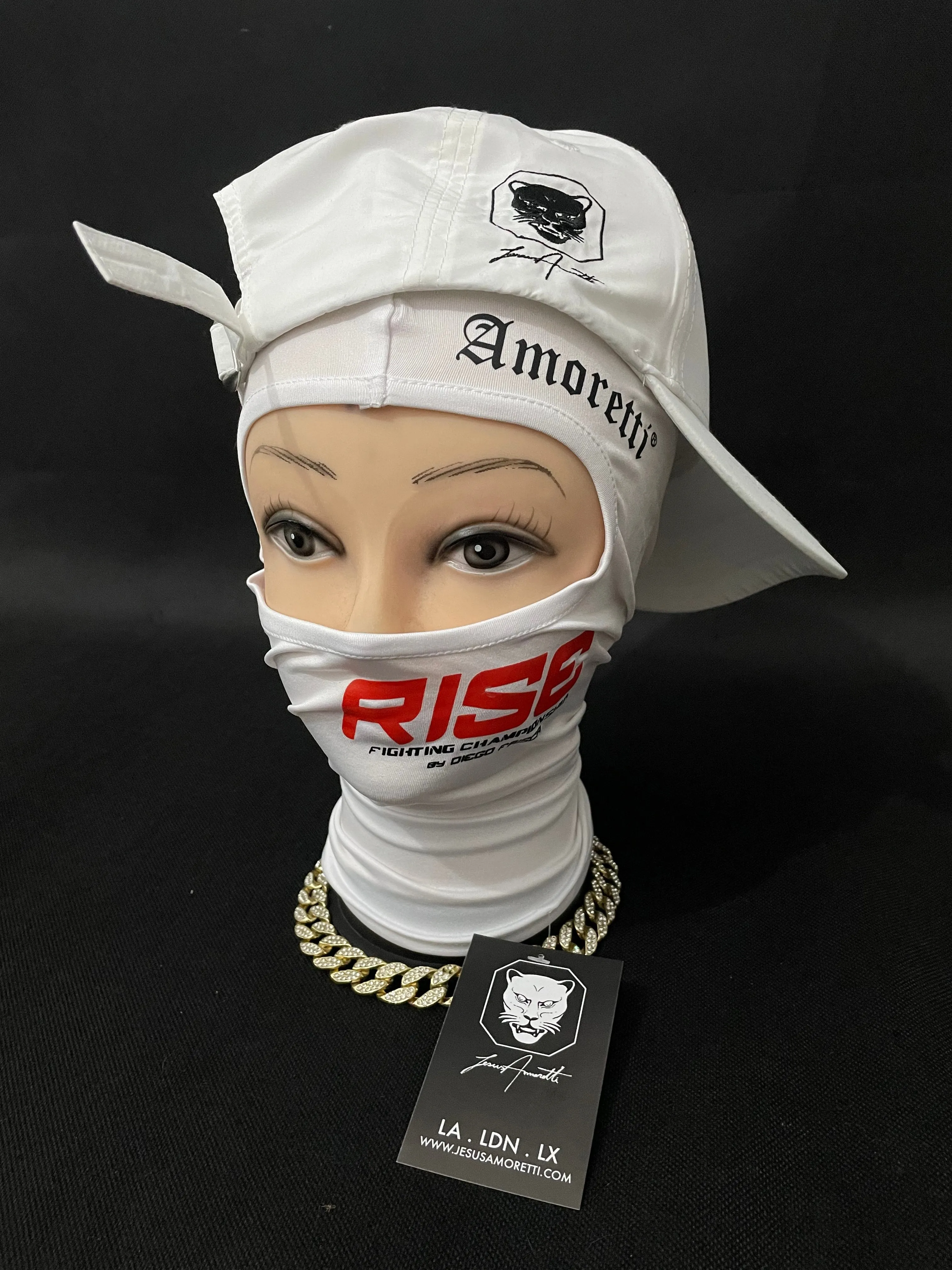Balaclava Amoretti x Rise Branca