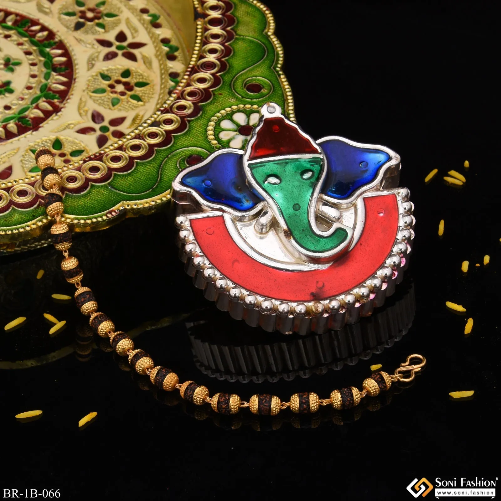Bead Exciting Design High-Quality Gold Plated Bracelet - Style B066