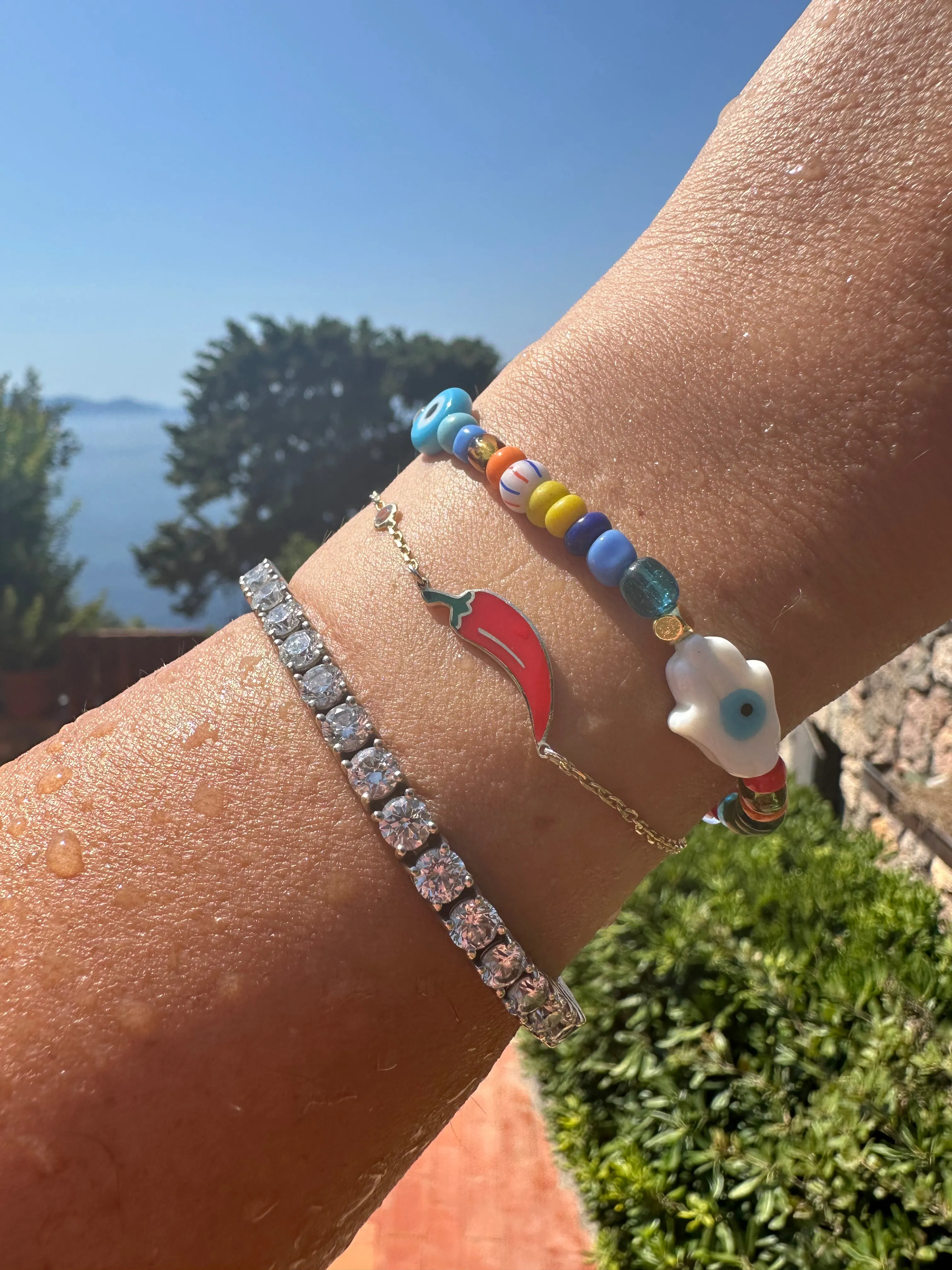Bracelet lucky chilly   pepper