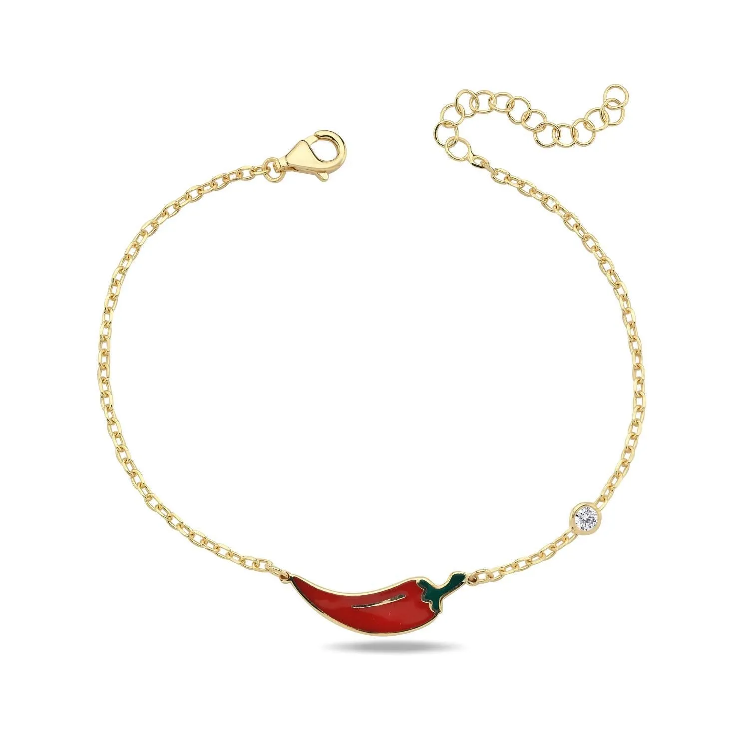 Bracelet lucky chilly   pepper