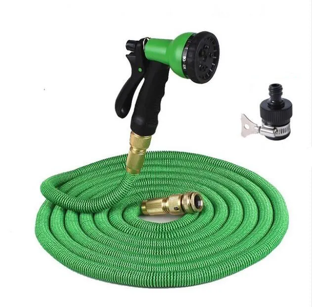 Color: Green, Size: 75f - High Quality Expandable Magic Flexible