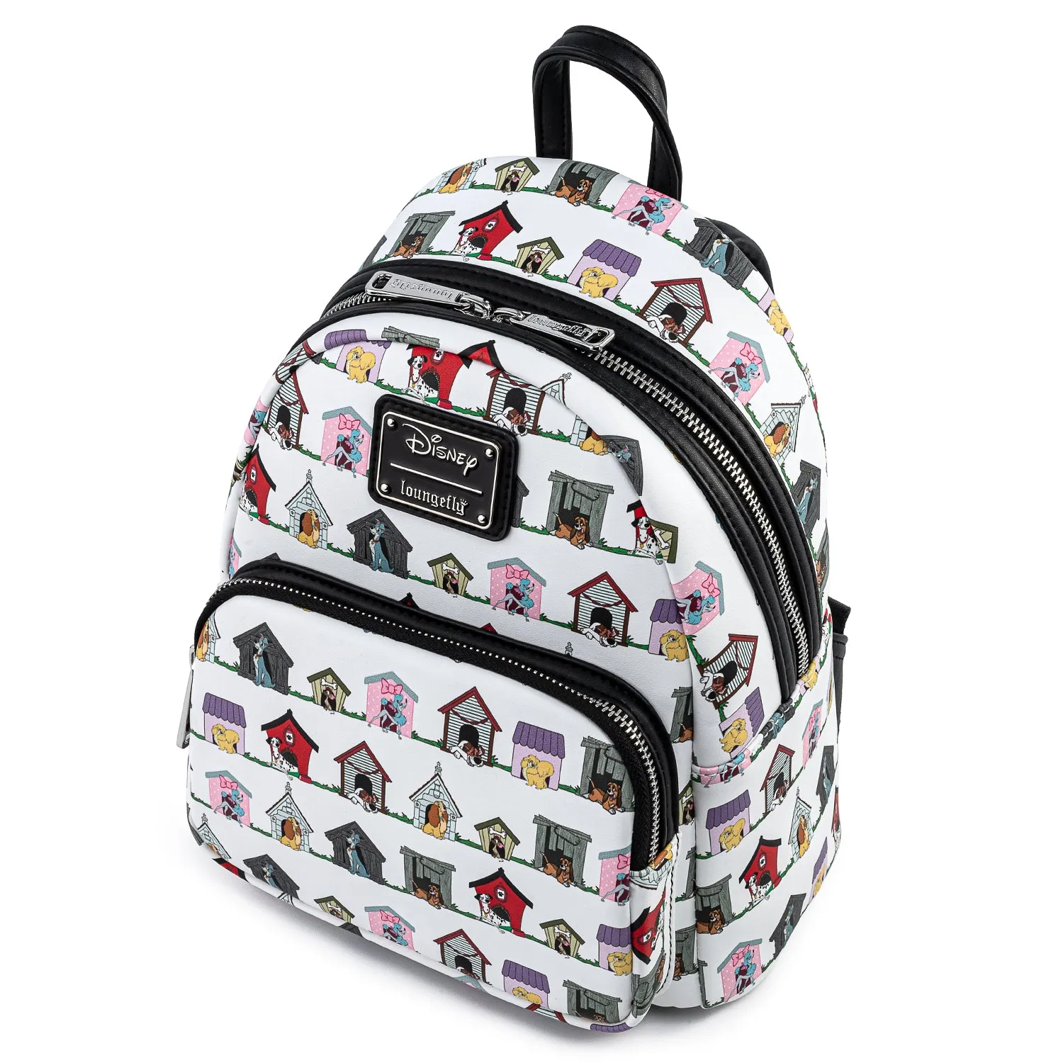 Disney x Loungefly  Dog Houses AOP Mini Backpack