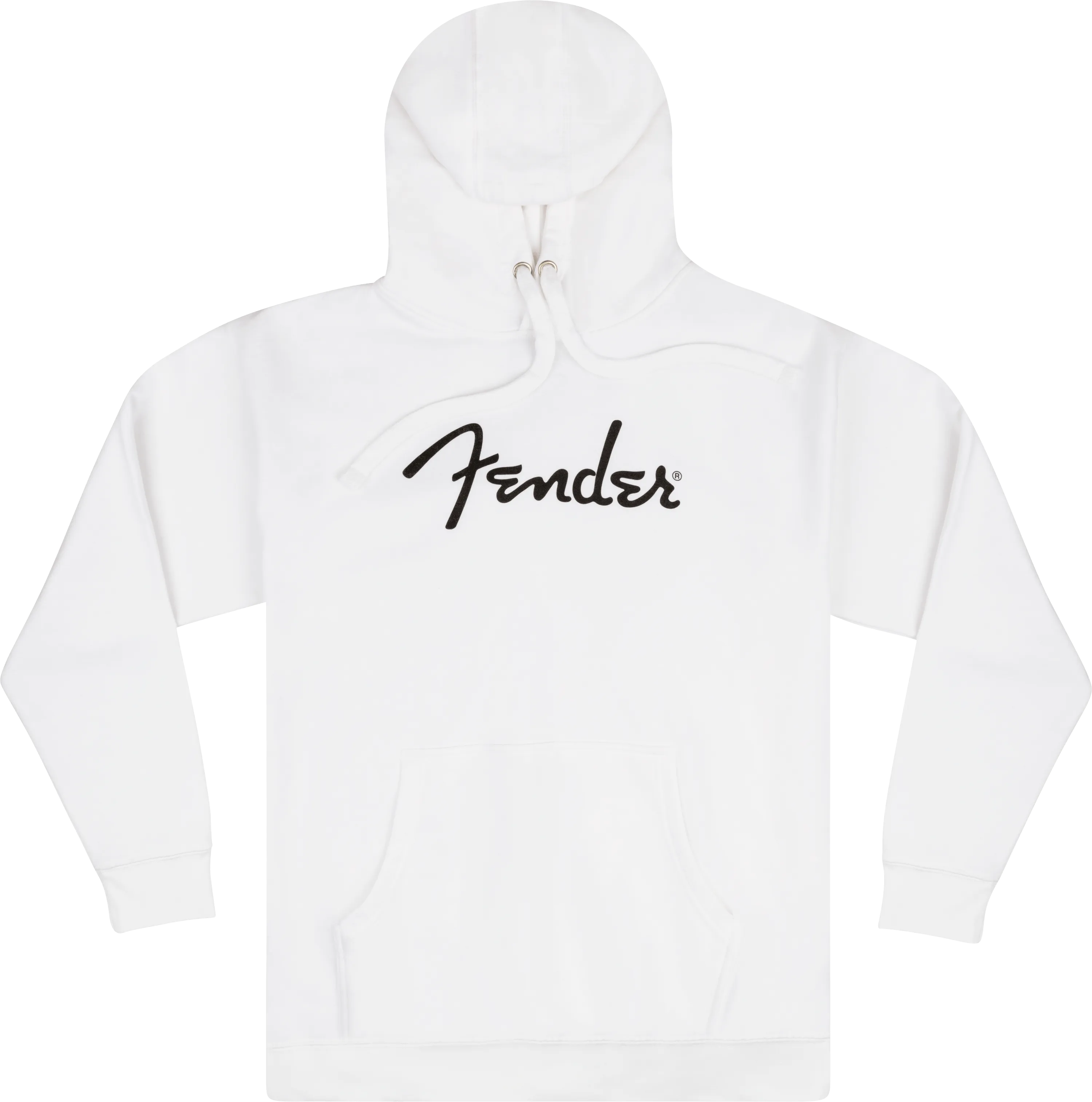 Fender® Spaghetti Logo Hoodie, Olympic White