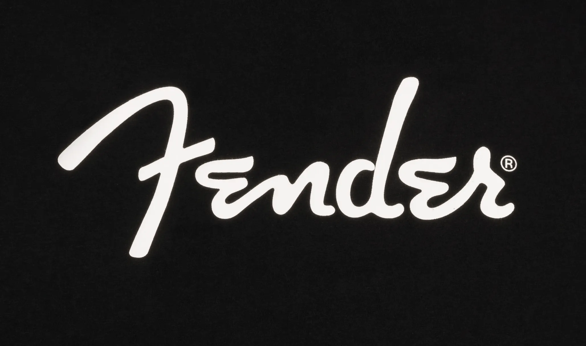 Fender® Spaghetti Logo Long-Sleeve T-shirt, Black