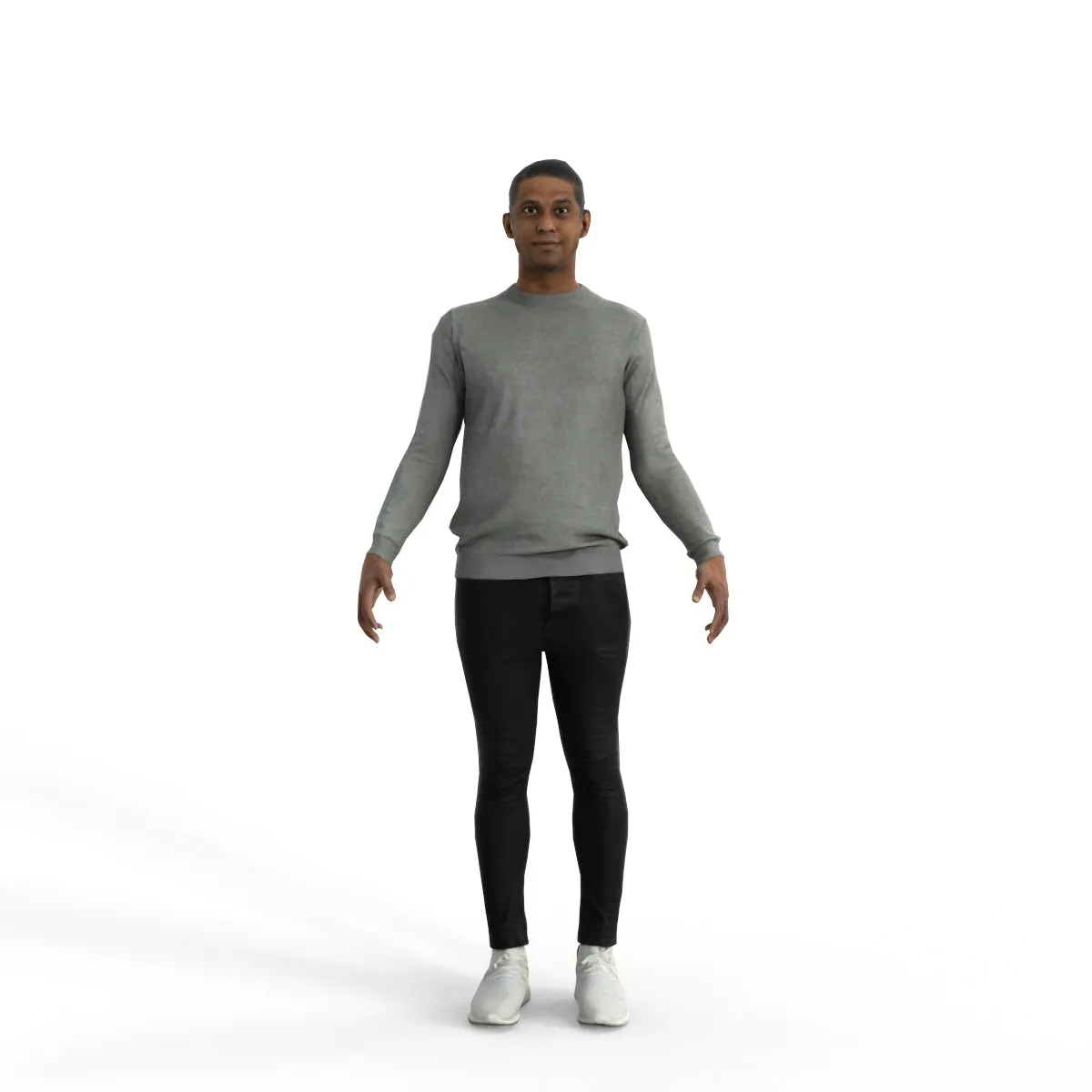 High Quality Rigged 3D Casual Man | cman0334m4 | MAX Human