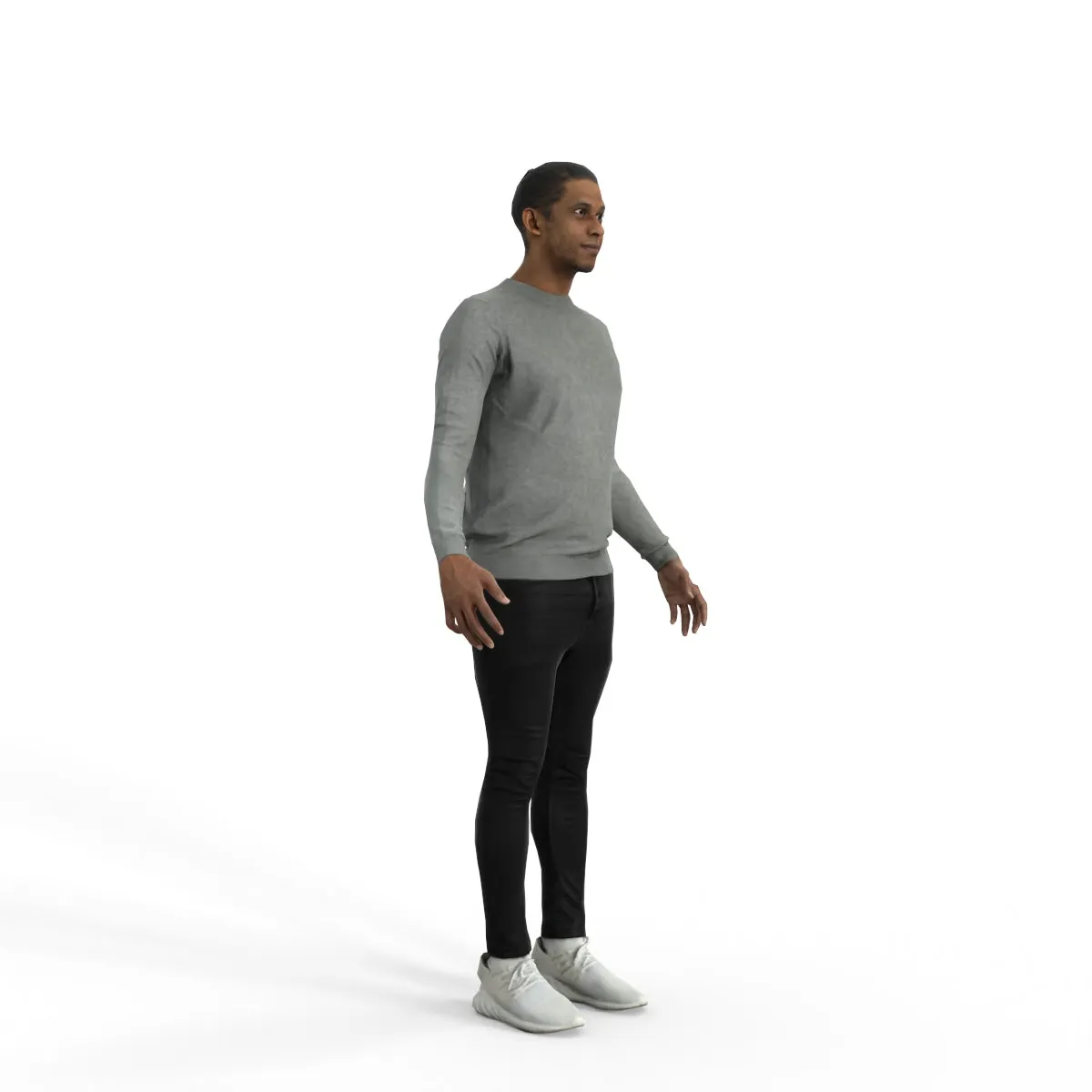 High Quality Rigged 3D Casual Man | cman0334m4 | MAX Human