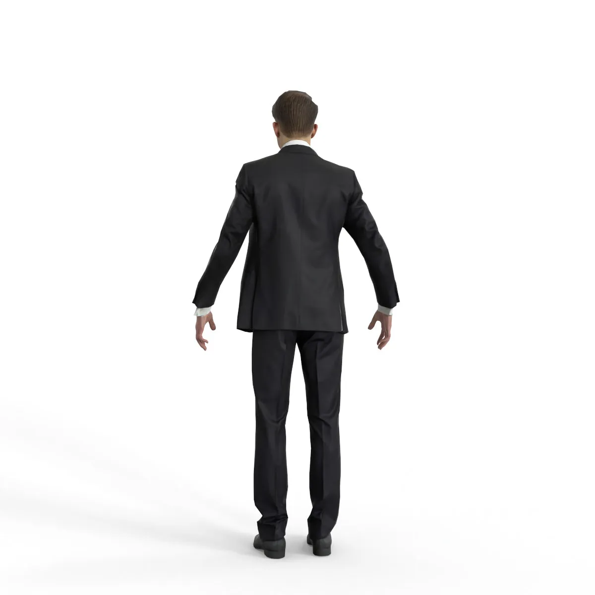 High Quality Rigged 3D Formal Man| eman0312m4 | 3DS MAX Human