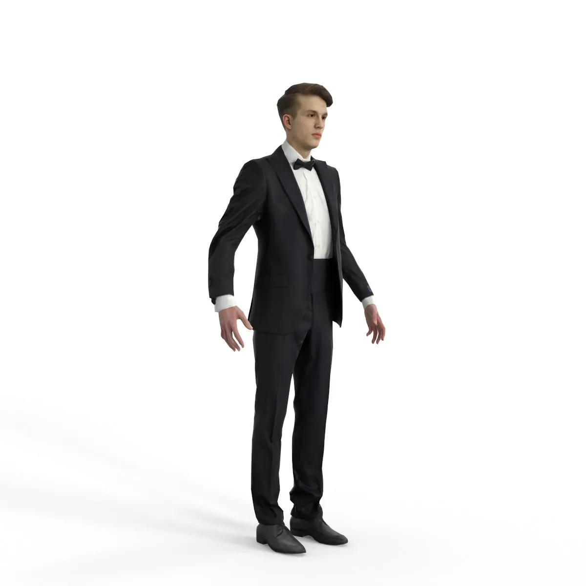 High Quality Rigged 3D Formal Man| eman0312m4 | 3DS MAX Human
