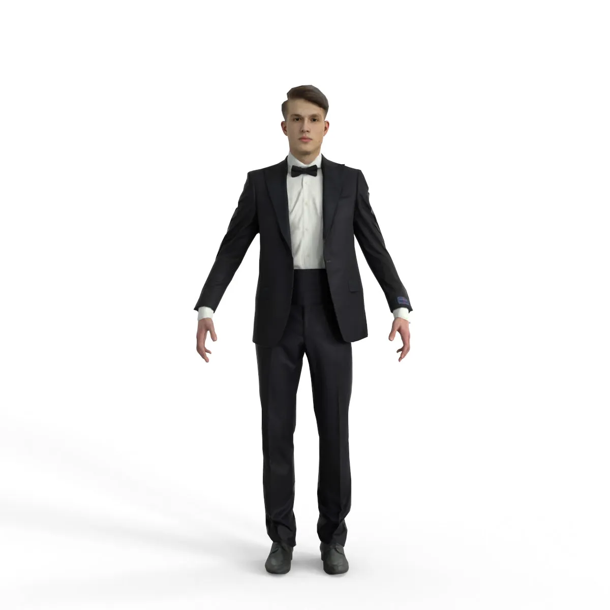 High Quality Rigged 3D Formal Man| eman0312m4 | 3DS MAX Human