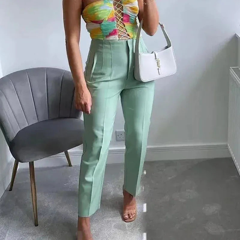High waist Formal Pants