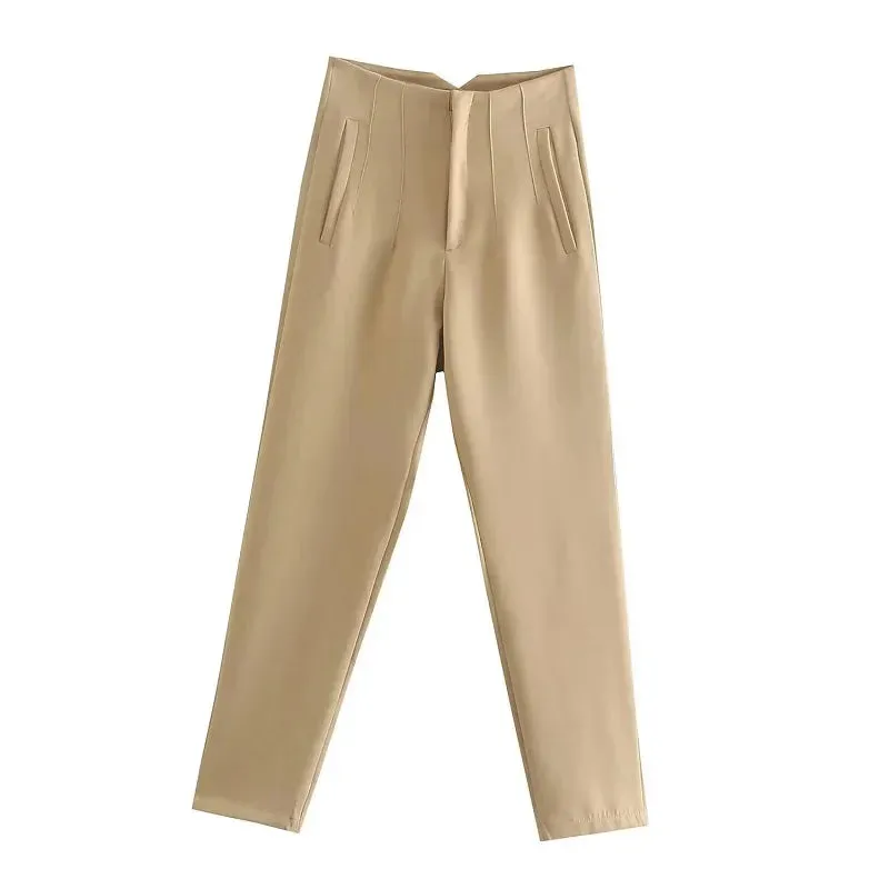High waist Formal Pants