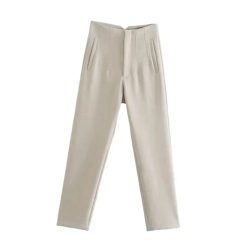 High waist Formal Pants