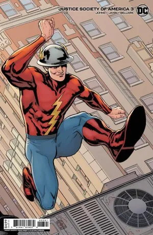 JUSTICE SOCIETY OF AMERICA (2022) #3 CVR B YANICK PAQUETTE CARD STOCK VAR
