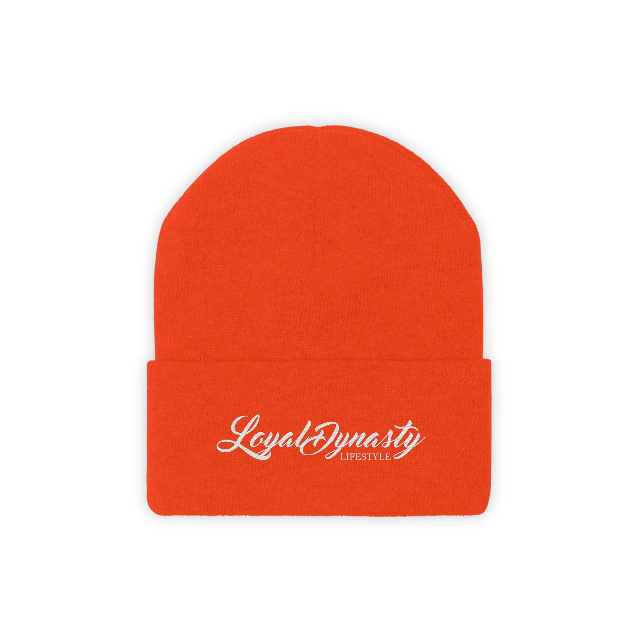 LD Script Knit Beanie