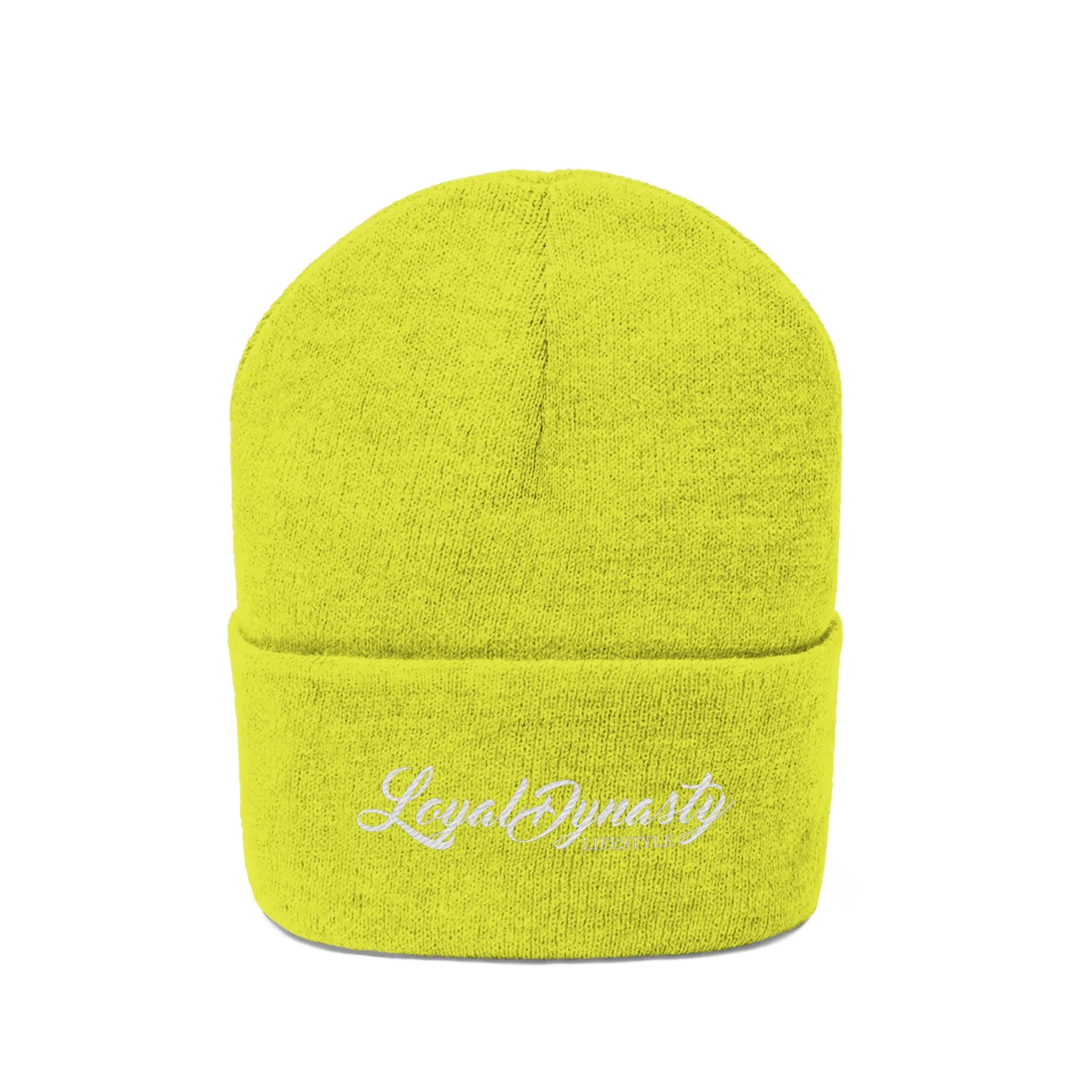 LD Script Knit Beanie