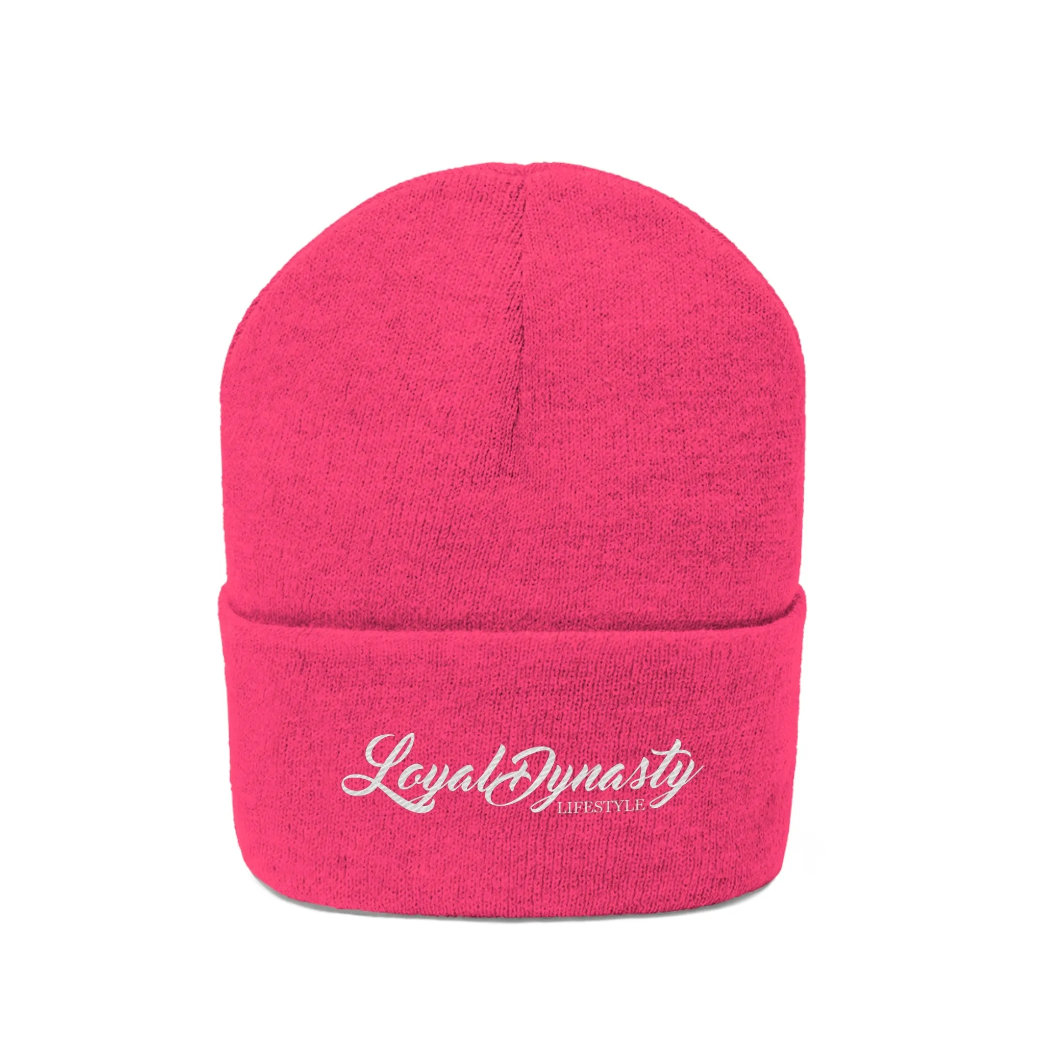 LD Script Knit Beanie
