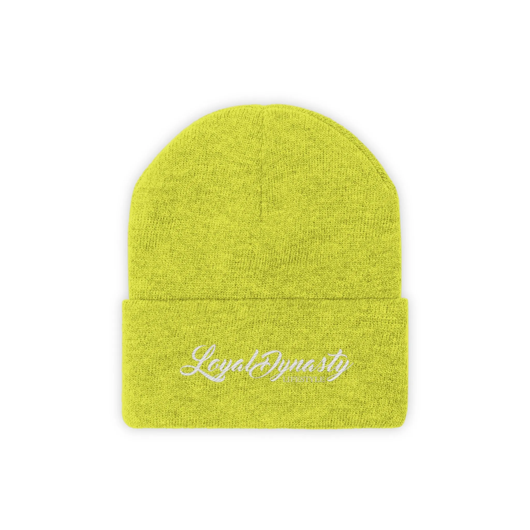 LD Script Knit Beanie