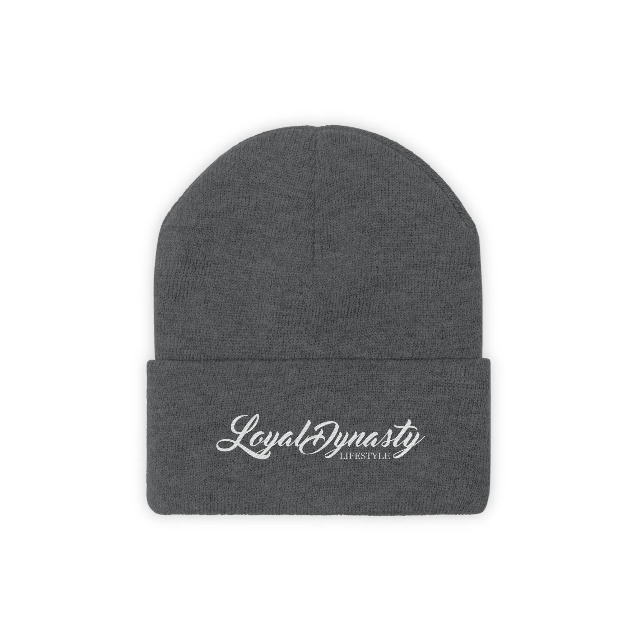 LD Script Knit Beanie