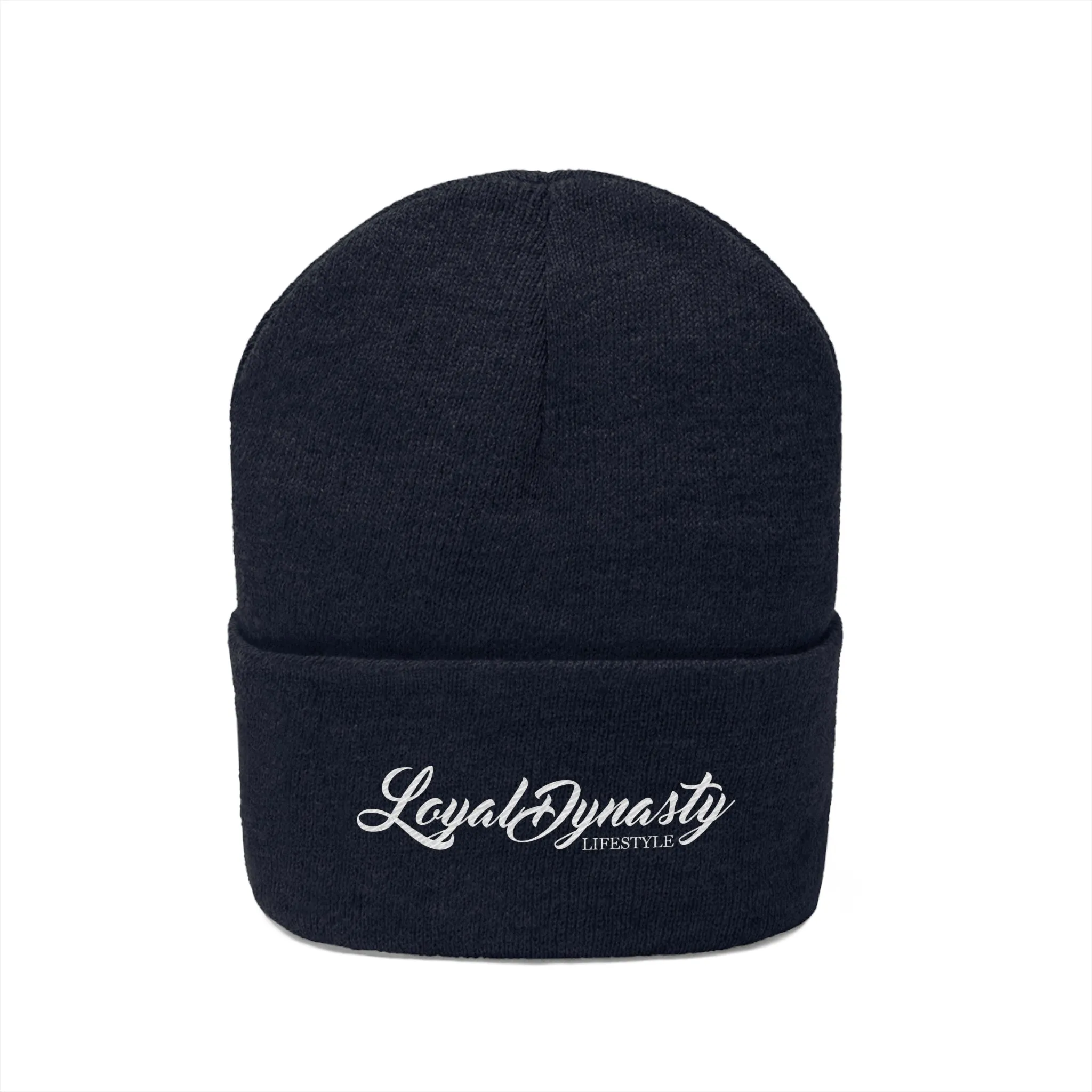 LD Script Knit Beanie