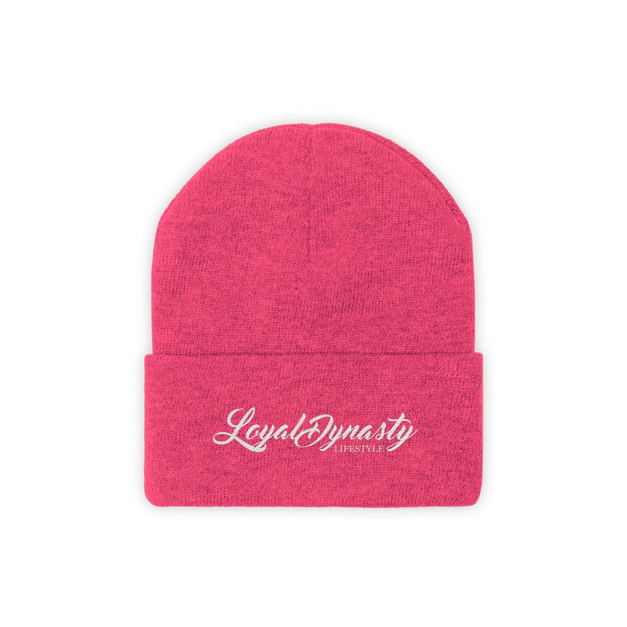 LD Script Knit Beanie