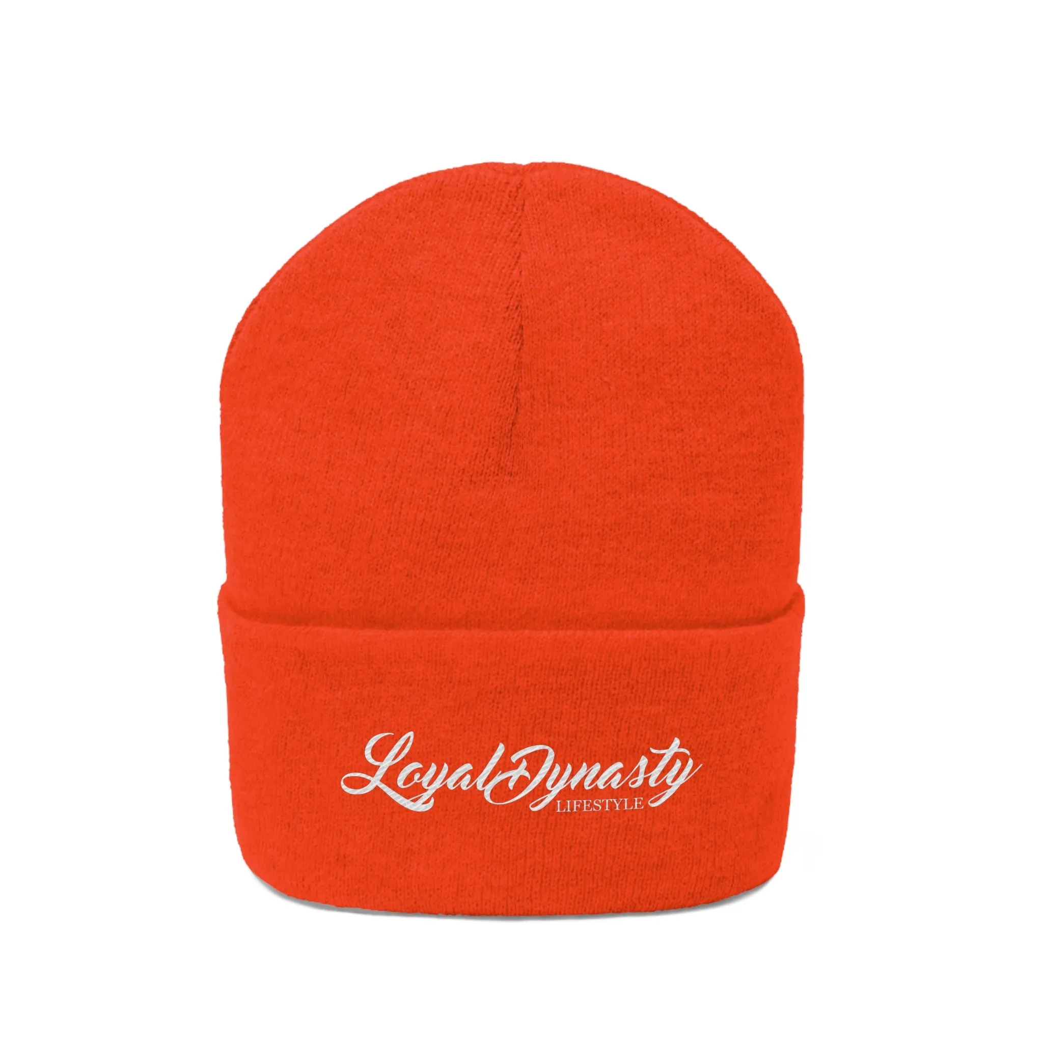 LD Script Knit Beanie