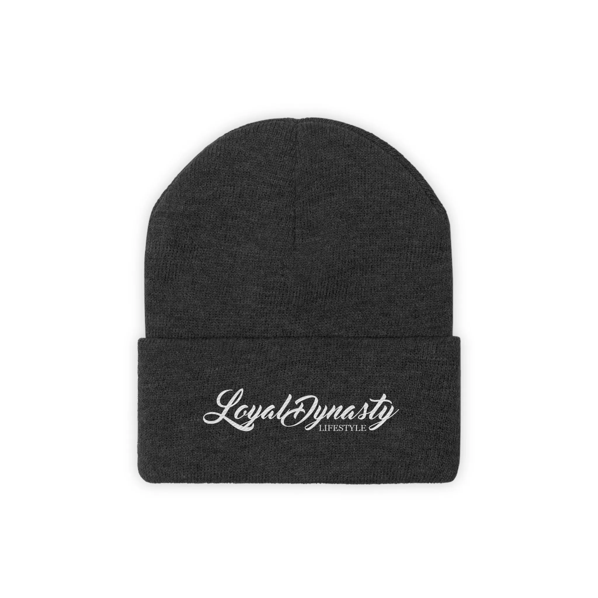 LD Script Knit Beanie