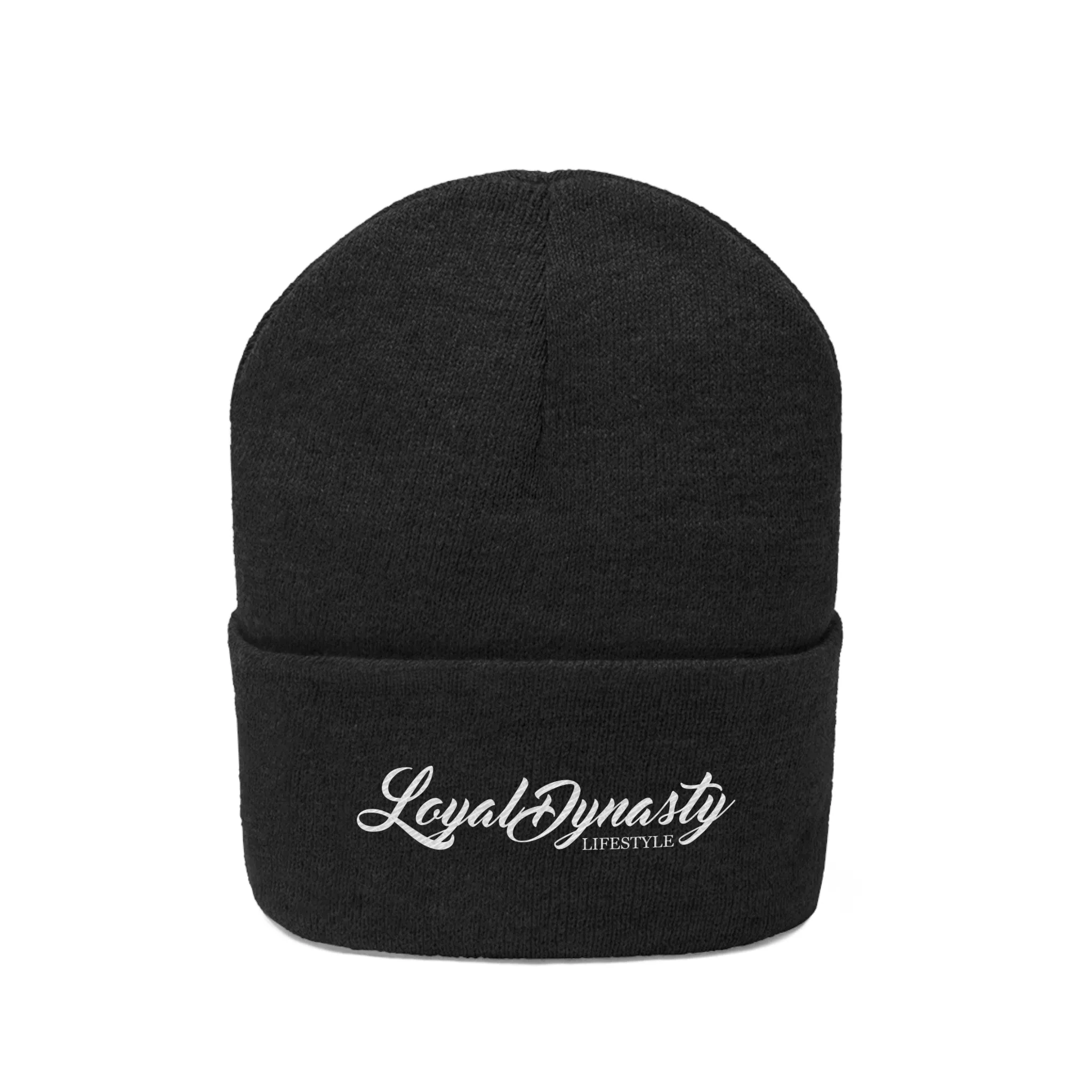 LD Script Knit Beanie