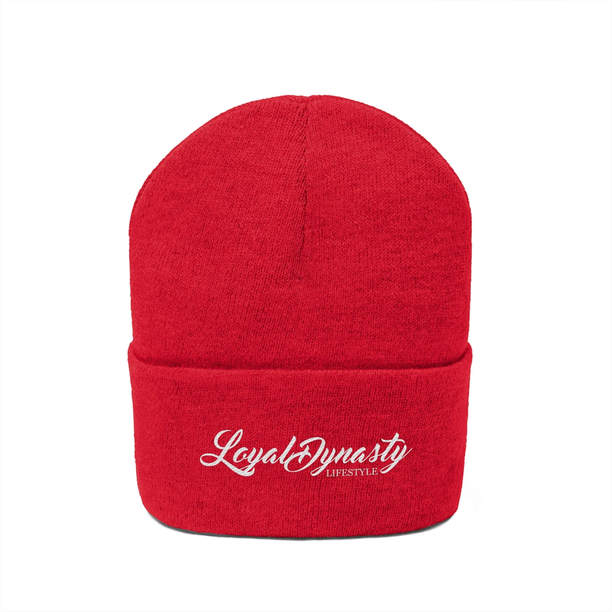 LD Script Knit Beanie