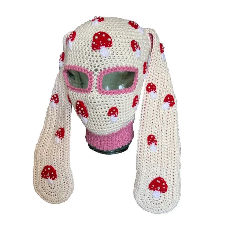 Mushroom Bunny Balaclava