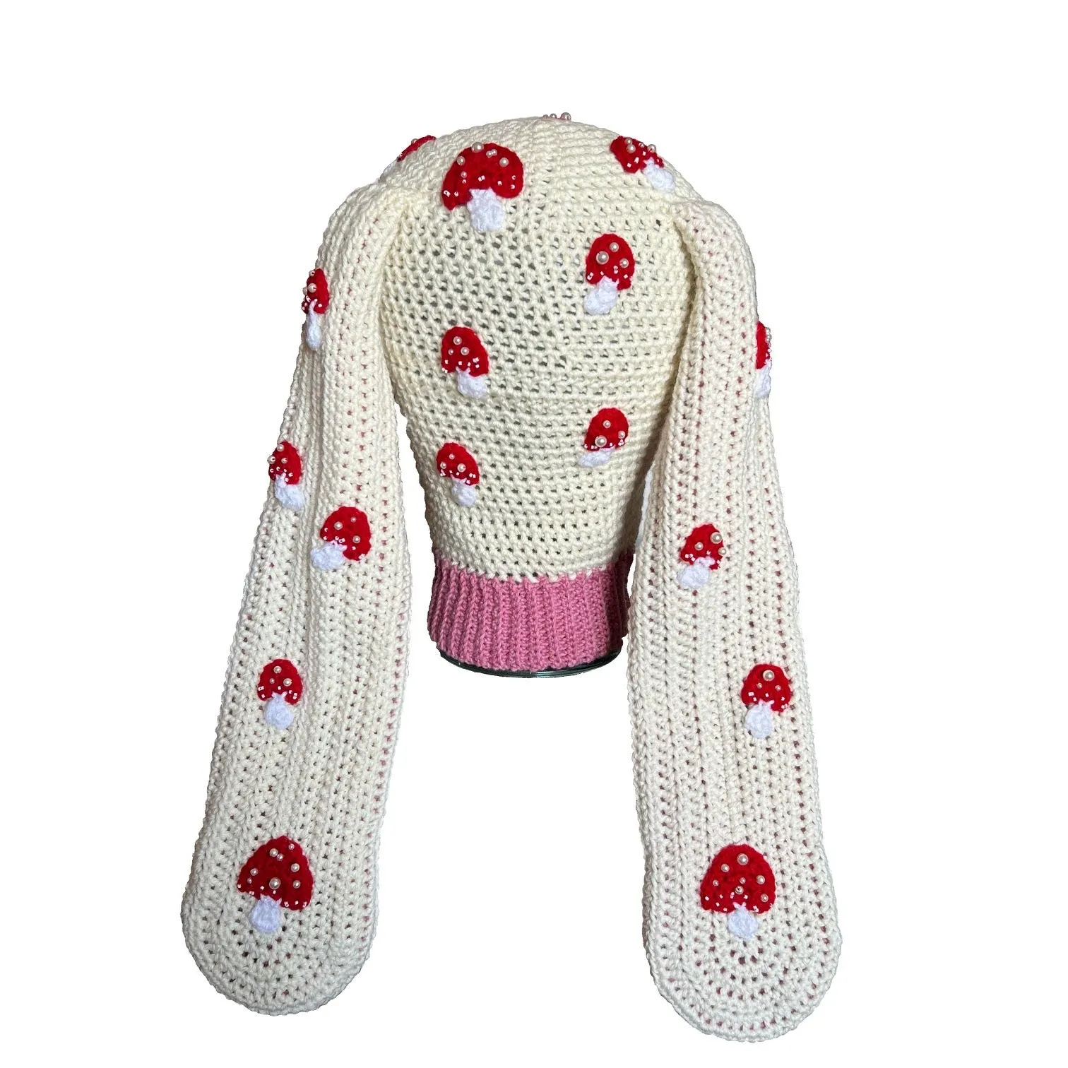 Mushroom Bunny Balaclava