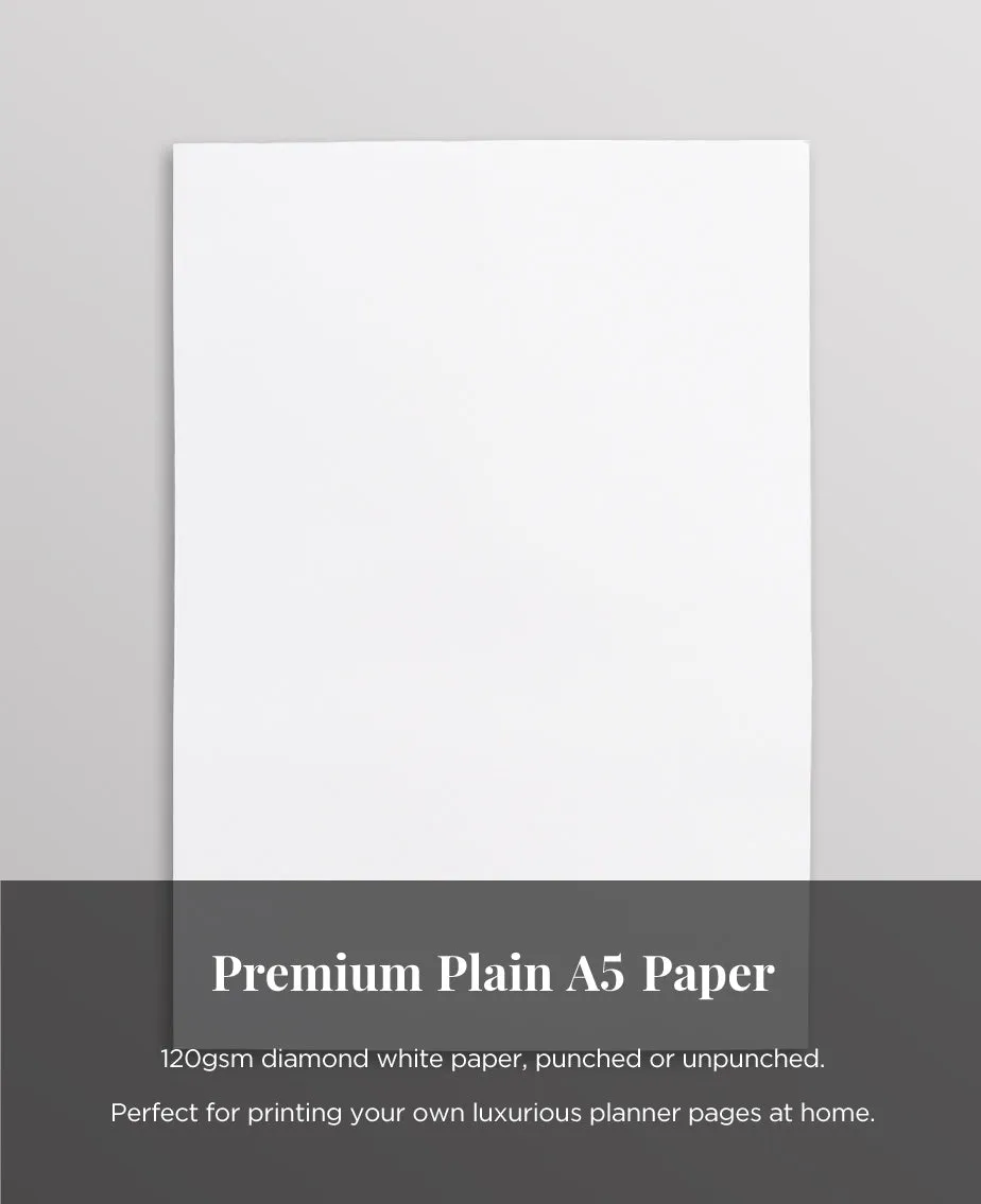 Plain High Quality A5 Printer Paper