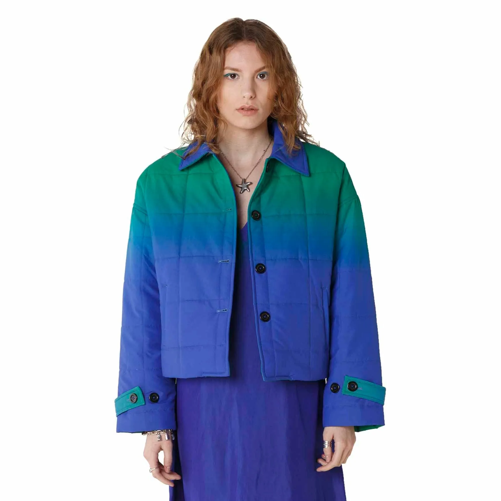 Quilted jacket "Ocean"