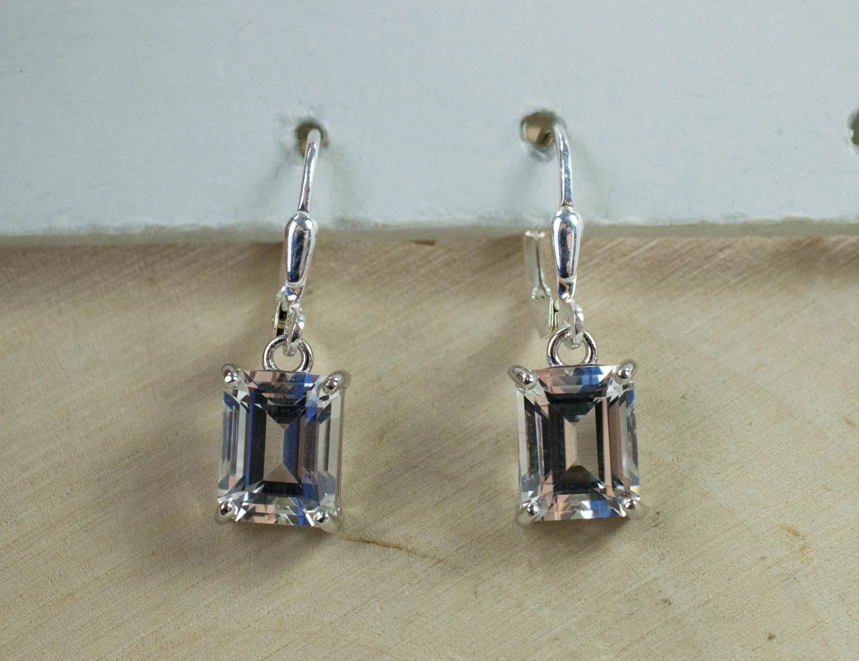 Tanzanian Quartz Earrings, Genuine High Quality Tanzanian Quartz