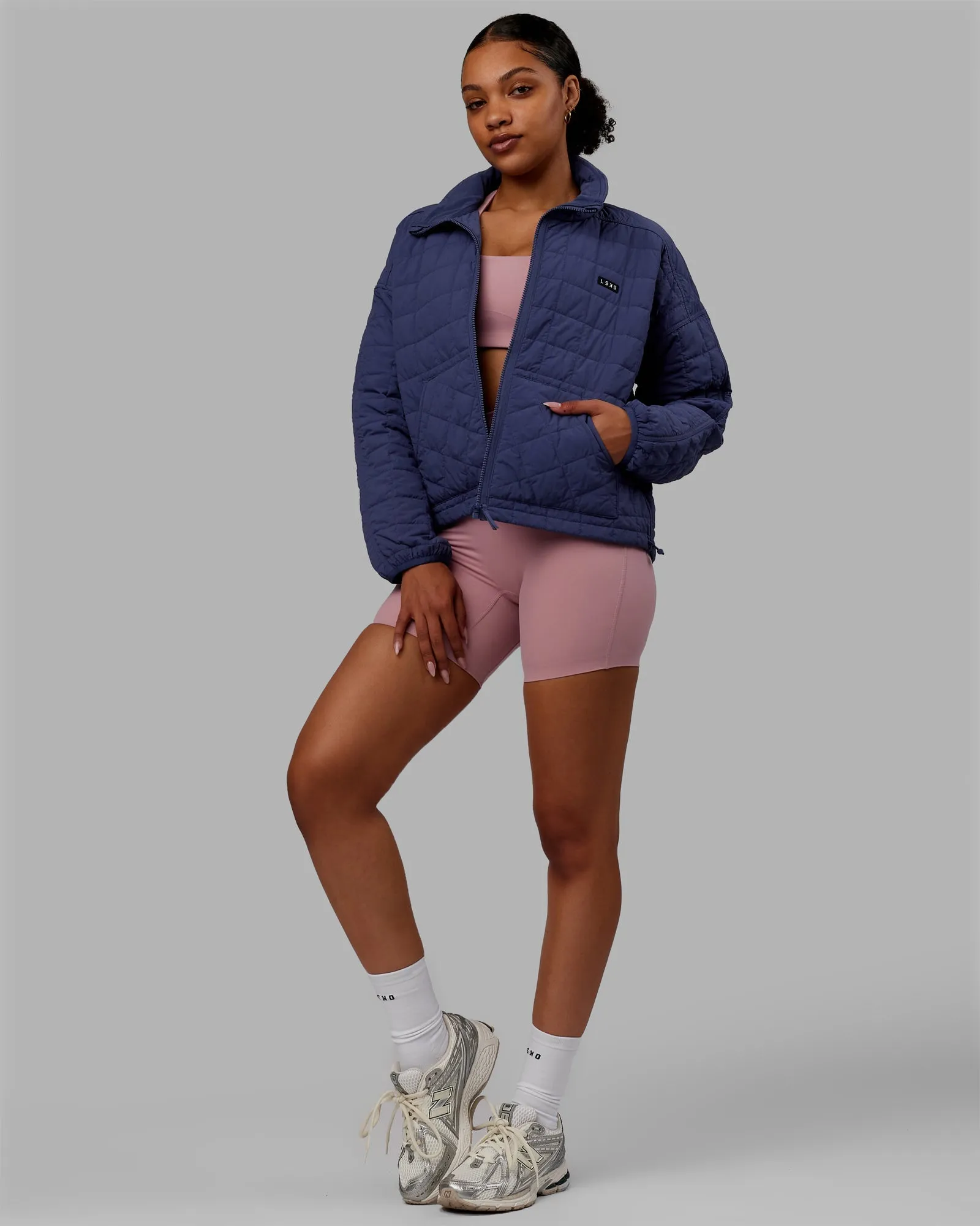 Thrive Packable Jacket - Future Dusk