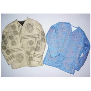 Traditional Blocks & Borders Quilted Jacket by Stewart