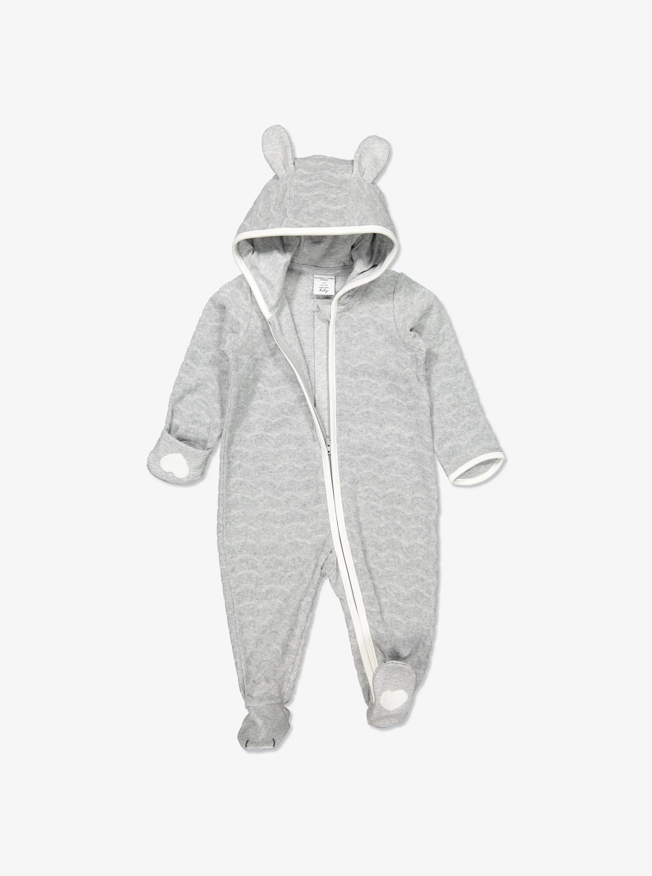 Velour Baby Overall
