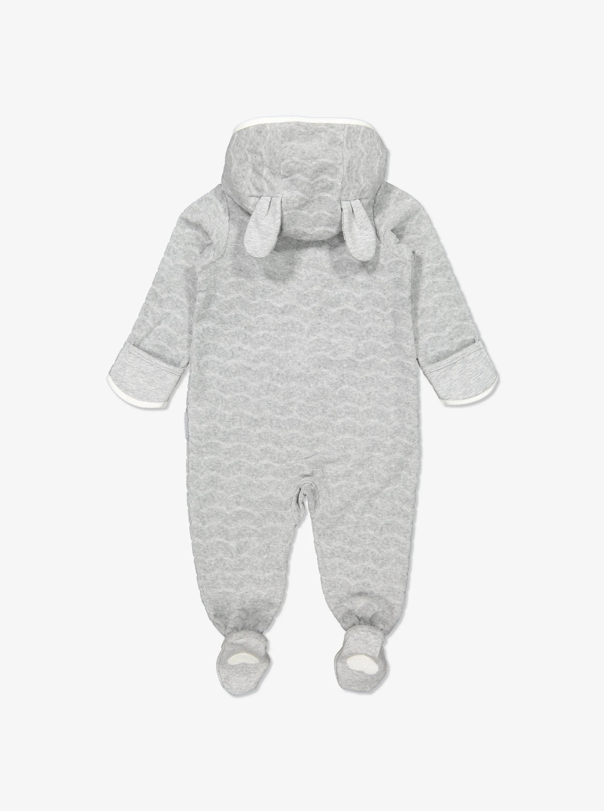 Velour Baby Overall