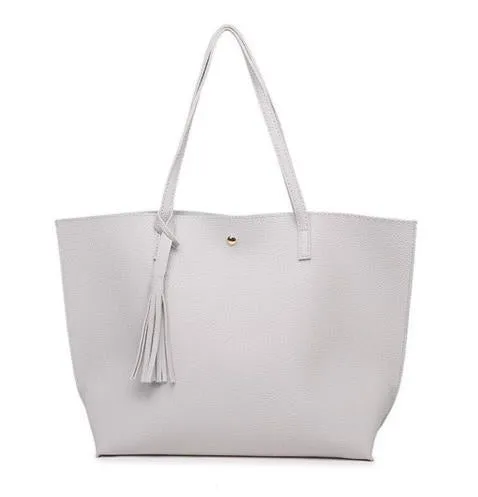 Women's tote tassel casual high quality bag
